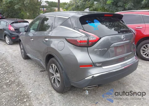 2021 Nissan Murano S from USA, damaged, VIN 5N1AZ2AS8MC142778